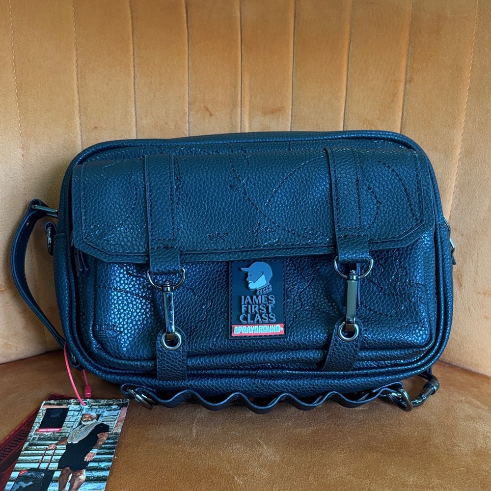 NWT SPRAYGROUND JAMES FIRST CLASS CROSSBODY